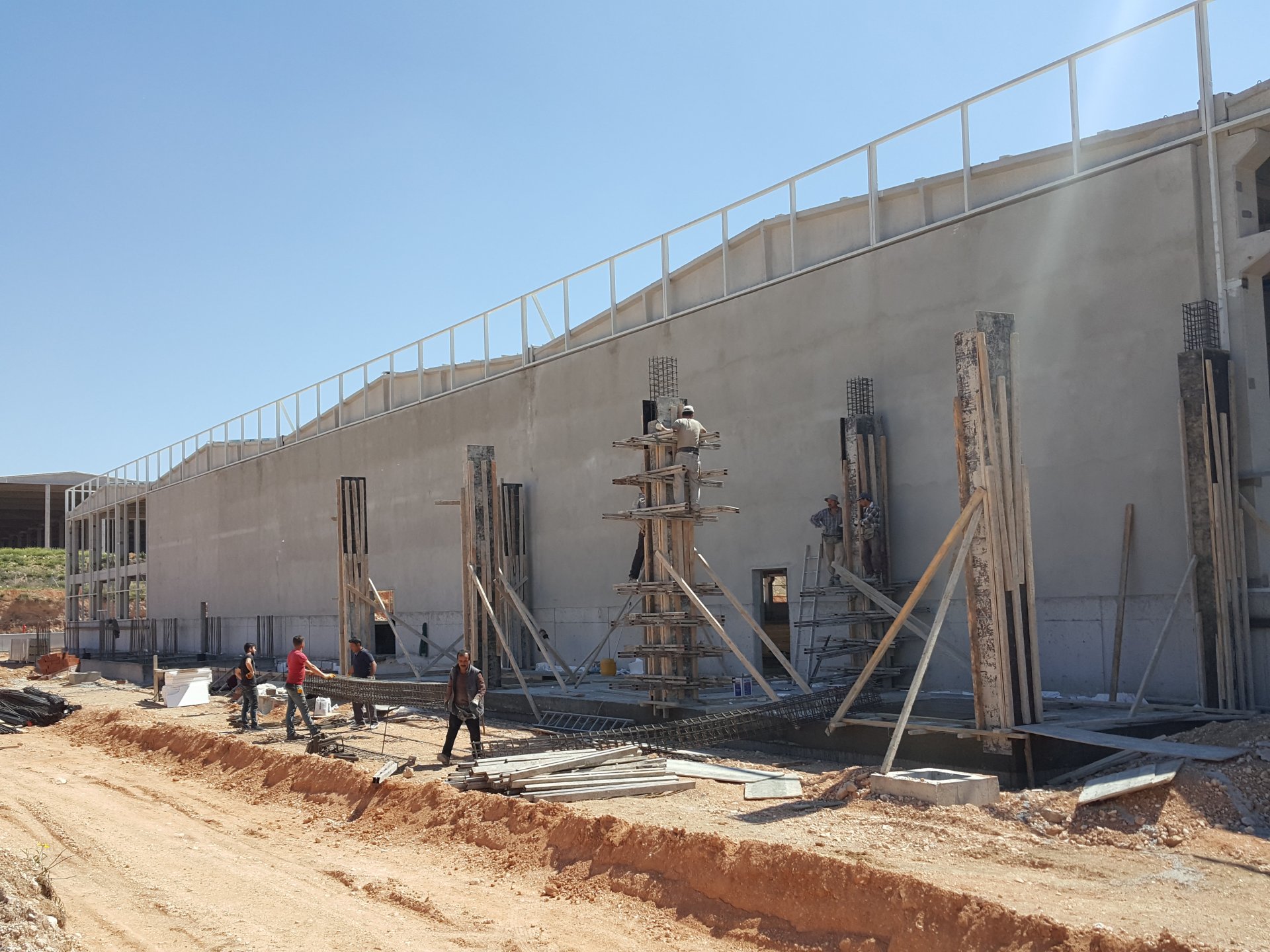 Çelik Yapı Okul Binası Projesi